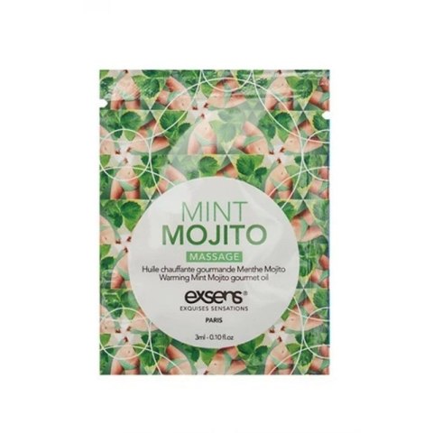 MINT MOJITO SACHET Warming gourmet massage oil (3 ml x 10 szt.) MINT MOJITO SACHET Warming gourmet massage oil (3 ml x 10 szt.)