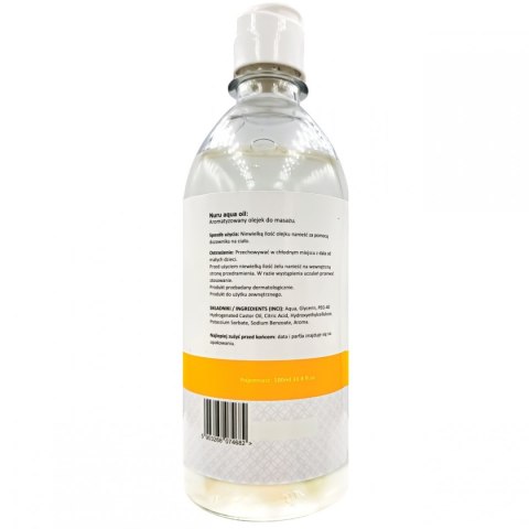NURU AQUA OIL 500ml IDEALNY DO MASAŻU W DOMU NURU AQUA OIL 500ml IDEALNY DO MASAŻU W DOMU