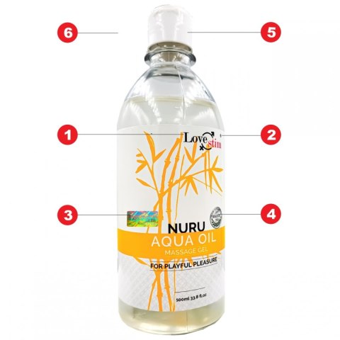 NURU AQUA OIL 500ml IDEALNY DO MASAŻU W DOMU NURU AQUA OIL 500ml IDEALNY DO MASAŻU W DOMU