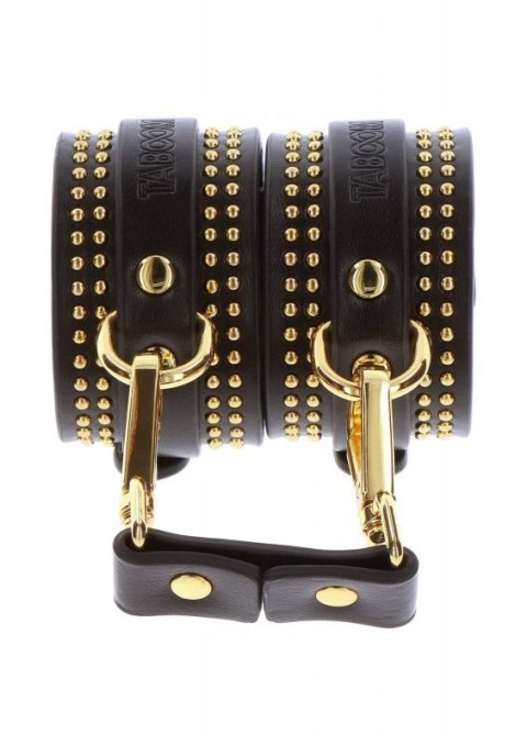 Studded Ankle Cuffs Set Black Studded Ankle Cuffs Set Black