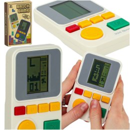 GRA ELEKTRONICZNA ZRĘCZNOŚCIOWA KONSOLA PRZENOŚNA BIAŁA
