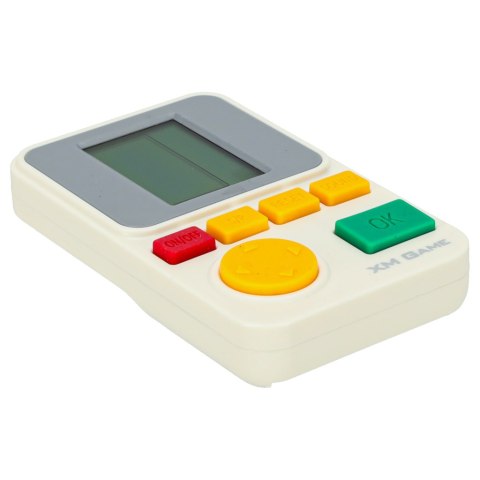 GRA ELEKTRONICZNA ZRĘCZNOŚCIOWA KONSOLA PRZENOŚNA BIAŁA GRA ELEKTRONICZNA ZRĘCZNOŚCIOWA KONSOLA PRZENOŚNA BIAŁA
