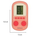 GRA ELEKTRONICZNA ZRĘCZNOŚCIOWA KONSOLA PRZENOŚNA RÓŻOWA