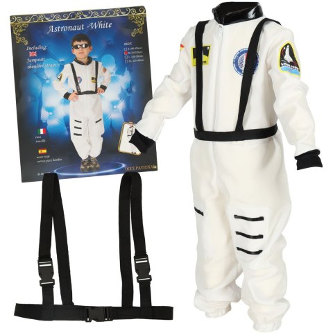 KOSTIUM STRÓJ KARNAWAŁOWY PRZEBRANIE ASTRONAUTA ROZMIAR M 110-120CM KOSTIUM STRÓJ KARNAWAŁOWY PRZEBRANIE ASTRONAUTA ROZMIAR M 110-120CM
