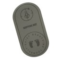 MATA FITNESS DO ĆWICZEŃ JOGI SKAKANIA NA SKAKANCE WYGŁUSZAJĄCA ANTYPOŚLIZGOWA 125X61,5X0,6 CM SZARA