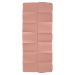 MATA FITNESS DO ĆWICZEŃ JOGI SKŁADANA 179X61X0,4 CM RÓŻOWA