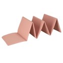 MATA FITNESS DO ĆWICZEŃ JOGI SKŁADANA 179X61X0,4 CM RÓŻOWA