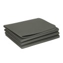 MATA FITNESS DO ĆWICZEŃ JOGI SKŁADANA 179X61X0,4 CM SZARA