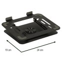 PODSTAWKA POD LAPTOPA REGULOWANA 360° STOLIK POD LAPTOPA ERGONOMICZNY
