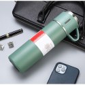 ZESTAW TERMOS Z 3 KUBKAMI ZAPAKOWANY NA PREZENT, 500 ML ZIELONY BD24ZIE