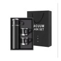 ZESTAW TERMOS Z 3 KUBKAMI ZAPAKOWANY NA PREZENT, 500ML CZARNY BD24CZ