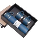 ZESTAW TERMOS Z 3 KUBKAMI ZAPAKOWANY NA PREZENT, 500ML GRANATOWY BD24GRAN