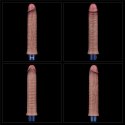 9.5" REAL SOFTEE Rechargeable Silicone Vibrating Dildo