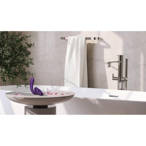Gen - Rechargeable Triple Action G-Spot Vibrator with Pulse Wave and Vibrating Bristles - Purple Gen - Rechargeable Triple Action G-Spot Vibrator with Pulse Wave and Vibrating Bristles - Purple