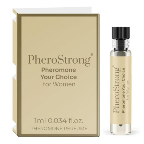 TESTER PheroStrong Pheromone Your Choice for Women 1ml TESTER PheroStrong Pheromone Your Choice for Women 1ml