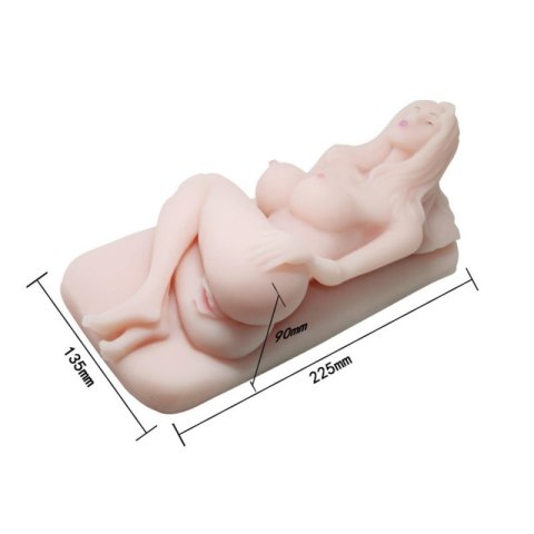 BAILE - Masturbator toy, TPR, double vibrating egg with voice, 3AAA batteries BAILE - Masturbator toy, TPR, double vibrating egg with voice, 3AAA batteries