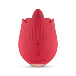 Teazers Rose Vibrator - Licking and Vibrating