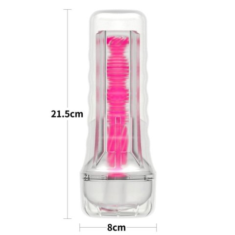 8.5'' Lumino Play Masturbator - Pink Glow 8.5'' Lumino Play Masturbator - Pink Glow