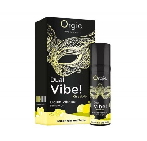 Dual Vibe! Kissable Liquid Vibrating Lemon Gin And Tonic Dual Vibe! Kissable Liquid Vibrating Lemon Gin And Tonic