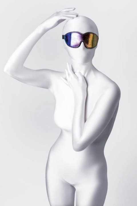 Anonymo mask, PVC, print, 27.5 cm Anonymo mask, PVC, print, 27.5 cm
