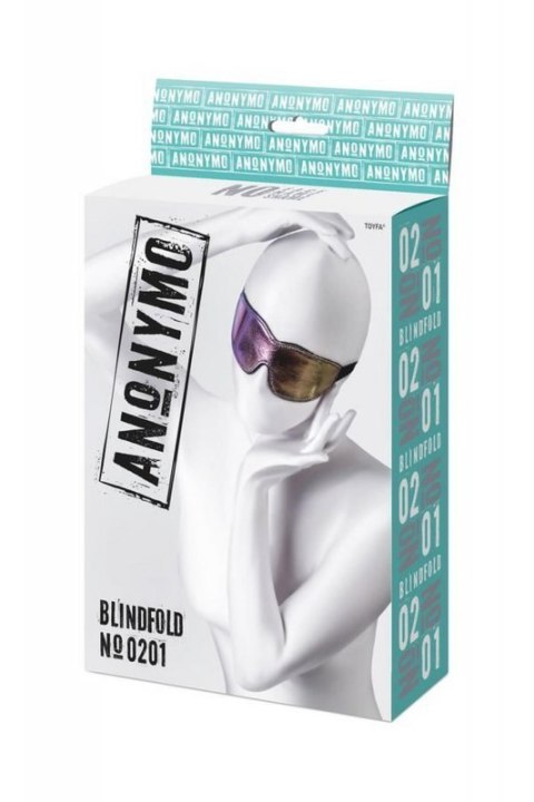 Anonymo mask, PVC, print, 27.5 cm Anonymo mask, PVC, print, 27.5 cm