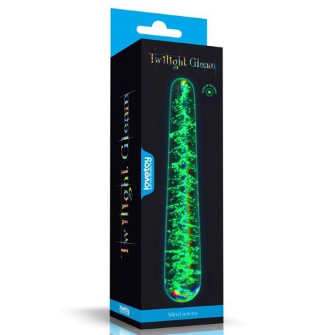 Glow-in-the-dark Twilight Gleam Glass Dildo Glow-in-the-dark Twilight Gleam Glass Dildo