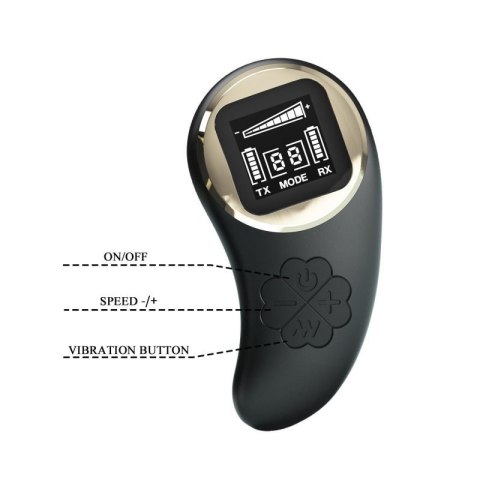 PRETTY LOVE - Nathan, Wireless remote control 9 speed levels 10 vibration functions, ABS Silicone , USB rechargeable PRETTY LOVE - Nathan, Wireless remote control 9 speed levels 10 vibration functions, ABS Silicone , USB rechargeable