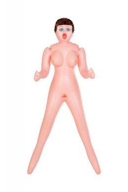 TOYFA Dolls-X 117013 Inflatable doll GRACE, 3 holes, PVC, TPR