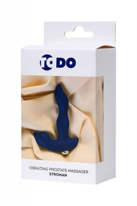 ToDo Stroman Blue Vibrating Prostate Massager ToDo Stroman Blue Vibrating Prostate Massager