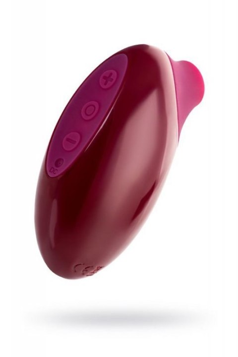 TOYFA A-Toys Myrty Clitoral Vacuum Stimulator, burgundy, 9.8 cm TOYFA A-Toys Myrty Clitoral Vacuum Stimulator, burgundy, 9.8 cm