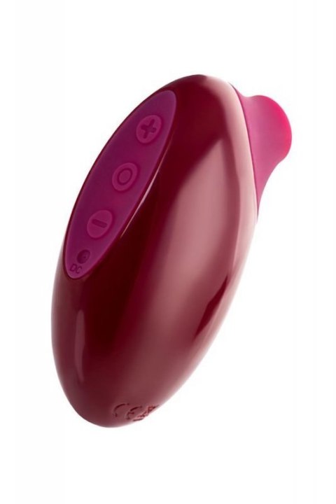 TOYFA A-Toys Myrty Clitoral Vacuum Stimulator, burgundy, 9.8 cm TOYFA A-Toys Myrty Clitoral Vacuum Stimulator, burgundy, 9.8 cm