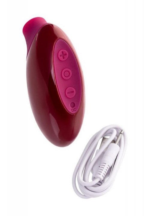 TOYFA A-Toys Myrty Clitoral Vacuum Stimulator, burgundy, 9.8 cm TOYFA A-Toys Myrty Clitoral Vacuum Stimulator, burgundy, 9.8 cm