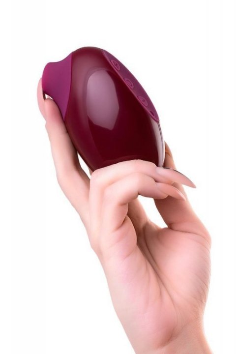 TOYFA A-Toys Myrty Clitoral Vacuum Stimulator, burgundy, 9.8 cm TOYFA A-Toys Myrty Clitoral Vacuum Stimulator, burgundy, 9.8 cm