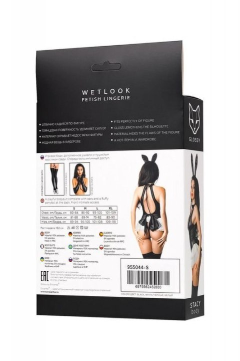 Wetlook body Stacy - black M Wetlook body Stacy - black M