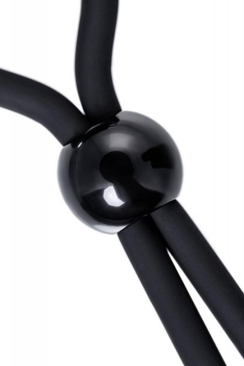 A-Toys Erection enhancing lasso Ect , black, silicone, 14cm A-Toys Erection enhancing lasso Ect , black, silicone, 14cm
