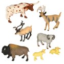 FIGURKI ZWIERZĄT ZWIERZĘTA ZOO SAFARI FARMA AKCESORIA SKRZYNKA 28EL.
