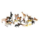 FIGURKI ZWIERZĄT ZWIERZĘTA ZOO SAFARI FARMA AKCESORIA SKRZYNKA 28EL.