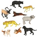 FIGURKI ZWIERZĄT ZWIERZĘTA ZOO SAFARI FARMA AKCESORIA SKRZYNKA 31 EL.