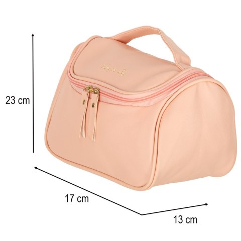 KOSMETYCZKA PODRÓŻNA ORGANIZER KUFEREK RÓŻOWA KOSMETYCZKA PODRÓŻNA ORGANIZER KUFEREK RÓŻOWA