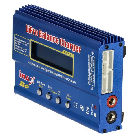 ŁADOWARKA MODELARSKA IMAX B6 80W LIPRO CHARGER ŁADOWARKA MODELARSKA IMAX B6 80W LIPRO CHARGER
