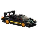 SAMOCHÓD RASTAR 93900-B PAGANI ZONDA R 1:28 KLOCKI 387EL.