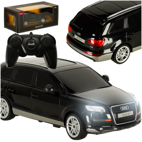 SAMOCHÓD ZDALNIE STEROWANY RASTAR 27300 AUDI Q7 1:24 CZARNY SAMOCHÓD ZDALNIE STEROWANY RASTAR 27300 AUDI Q7 1:24 CZARNY