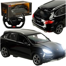 SAMOCHÓD ZDALNIE STEROWANY RASTAR 42900 PORSCHE CAYENNE TURBO 1:14 CZARNY