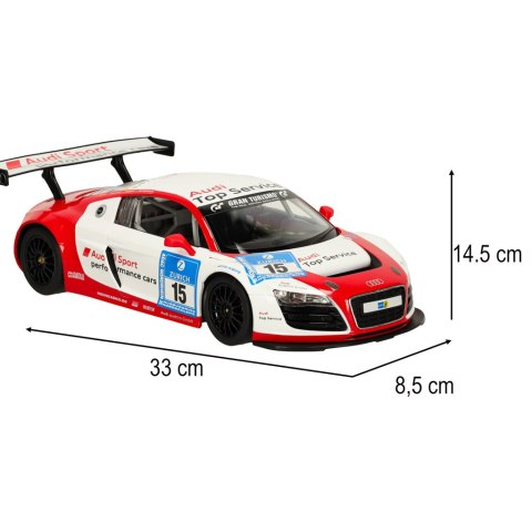SAMOCHÓD ZDALNIE STEROWANY RASTAR 47510 AUDI R8 LMS PERFORMANCE 1:14 SAMOCHÓD ZDALNIE STEROWANY RASTAR 47510 AUDI R8 LMS PERFORMANCE 1:14