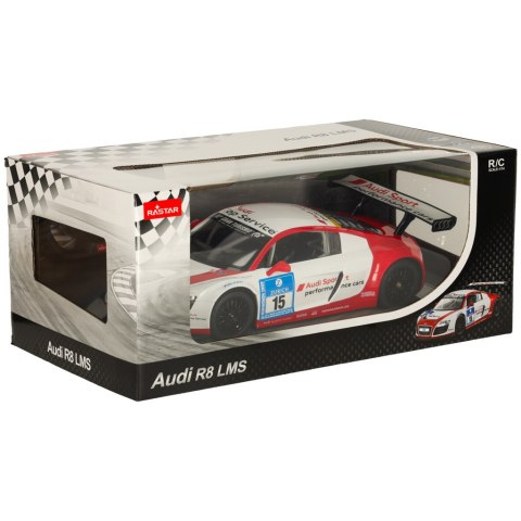 SAMOCHÓD ZDALNIE STEROWANY RASTAR 47510 AUDI R8 LMS PERFORMANCE 1:14 SAMOCHÓD ZDALNIE STEROWANY RASTAR 47510 AUDI R8 LMS PERFORMANCE 1:14