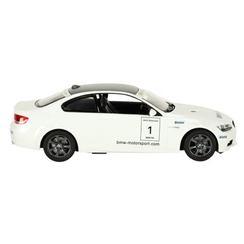 SAMOCHÓD ZDALNIE STEROWANY RASTAR 48000 BMW M3 1:14 BIAŁY SAMOCHÓD ZDALNIE STEROWANY RASTAR 48000 BMW M3 1:14 BIAŁY