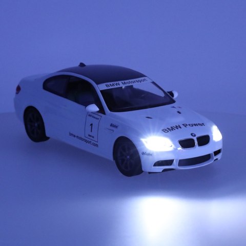SAMOCHÓD ZDALNIE STEROWANY RASTAR 48000 BMW M3 1:14 BIAŁY SAMOCHÓD ZDALNIE STEROWANY RASTAR 48000 BMW M3 1:14 BIAŁY