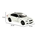 SAMOCHÓD ZDALNIE STEROWANY RASTAR 48000 BMW M3 1:14 BIAŁY