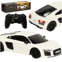 SAMOCHÓD ZDALNIE STEROWANY RASTAR 72300 AUDI R8 2015 1:24 BIAŁY