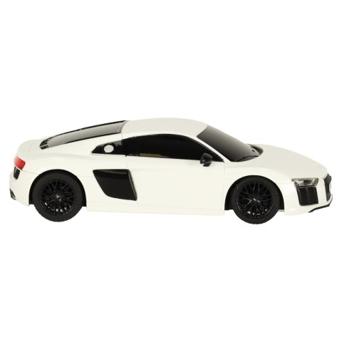 SAMOCHÓD ZDALNIE STEROWANY RASTAR 72300 AUDI R8 2015 1:24 BIAŁY SAMOCHÓD ZDALNIE STEROWANY RASTAR 72300 AUDI R8 2015 1:24 BIAŁY